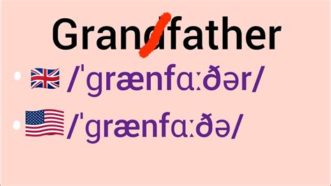 how to pronounce grandfather|GRANDFATHER prononciation en anglais par Cambridge Dictionary